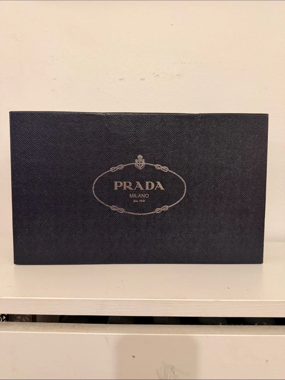 Prada Black Logo Thong Sandals for Men